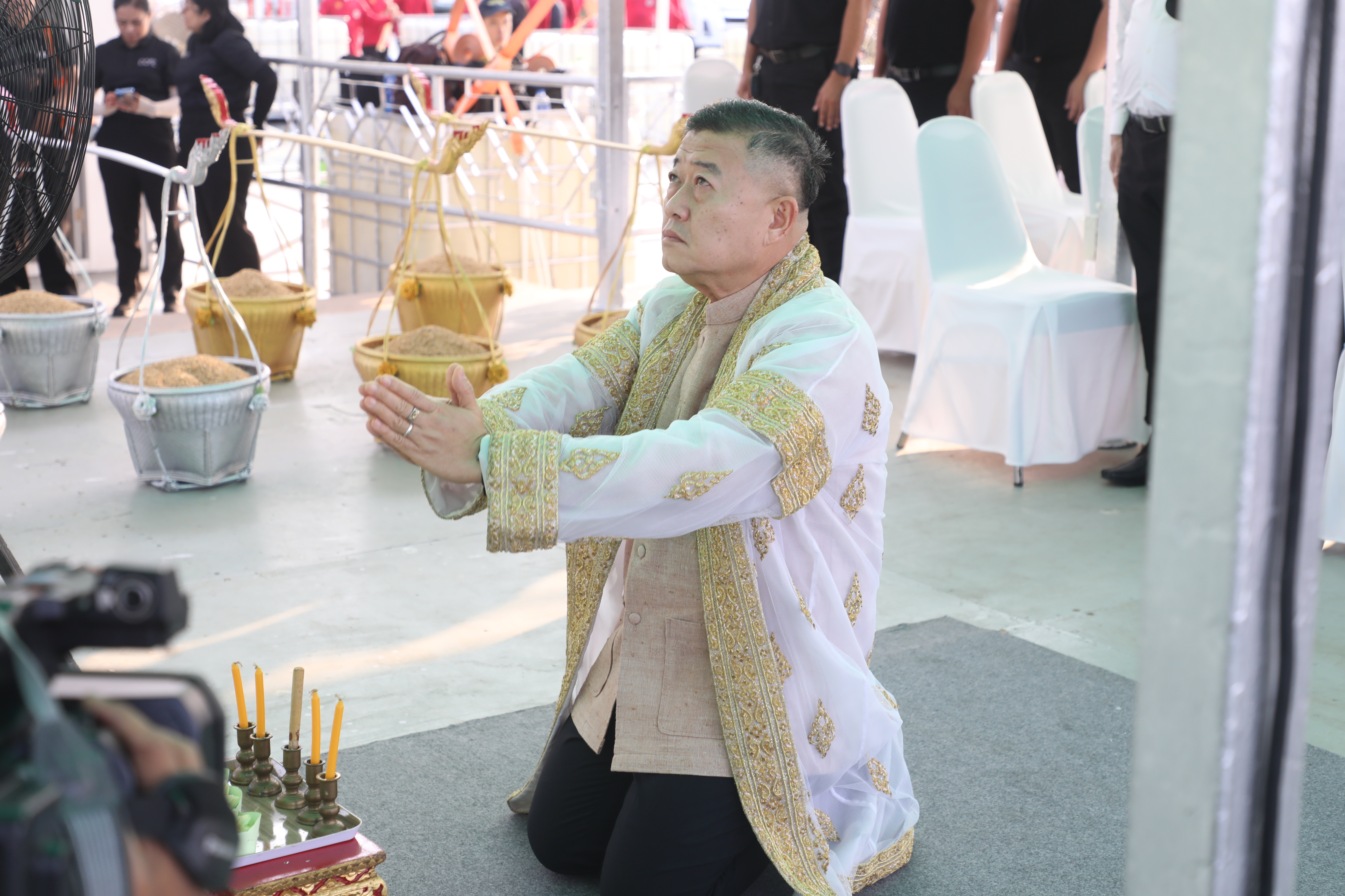 title - ส.ป.ก. ร่วมซ้อมย่อย ครั้งที่ 1 พระราชพิธีพืชมงคลจรดพระนังคัลแรกนาขวัญ ประจำปีพุทธศักราช 2569 